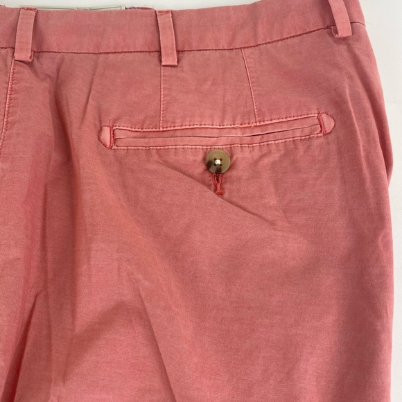 NWT Peter Millar Seaside Golf Shorts Light Cotton Blend Salmon Size 38 $115 - Picture 4 of 9
